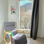 Апартаменты Loft Art Deco Terrasse Verriere Clim Lit King Size *