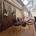 Loft Art Deco Terrasse Verriere Clim Lit King Size Апартаменты Динь-ле-Бен