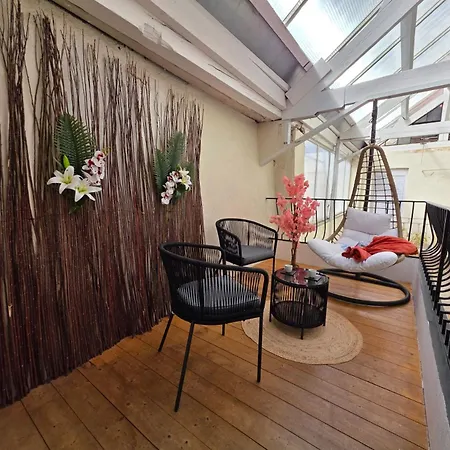 Loft Art Deco Terrasse Verriere Clim Lit King Size 아파트 디뉴레뱅