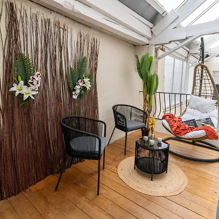 아파트 Loft Art Deco Terrasse Verriere Clim Lit King Size 디뉴레뱅