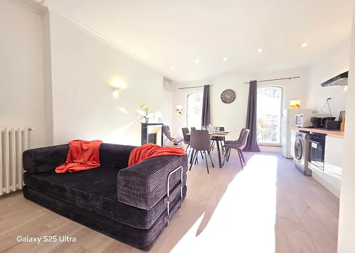 Loft Art Deco Terrasse Verriere Clim Lit King Size Digne-les-Bains